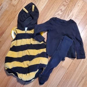 Baby bumble bee Halloween costume